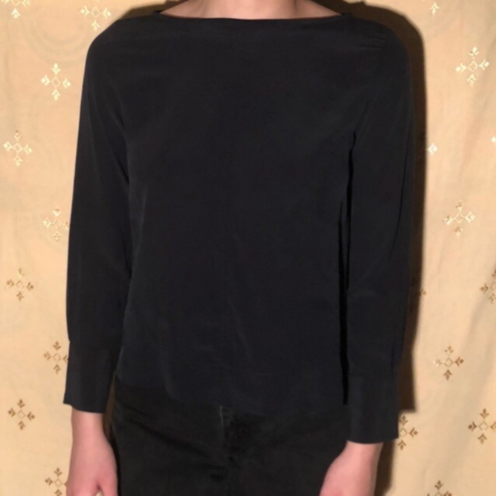 Pure silk Everlane long sleeve